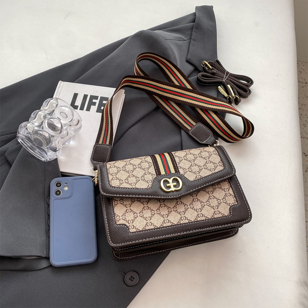 Fashion Classic Women Shoulder - огляд і ціна Embroidery Logo