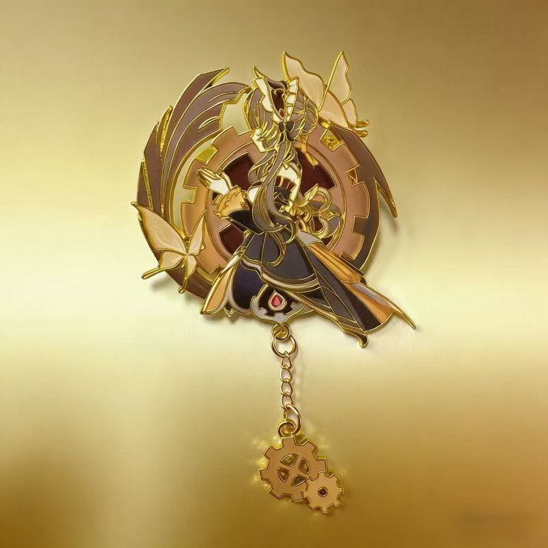 Steampunk Anime Girl Enamel Br - огляд і ціна Embroidery Bracelet