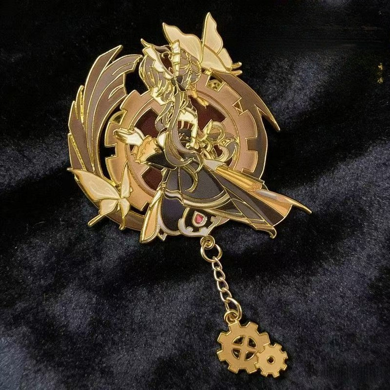 Steampunk Anime Girl Enamel Br - огляд і ціна Embroidery Bracelet