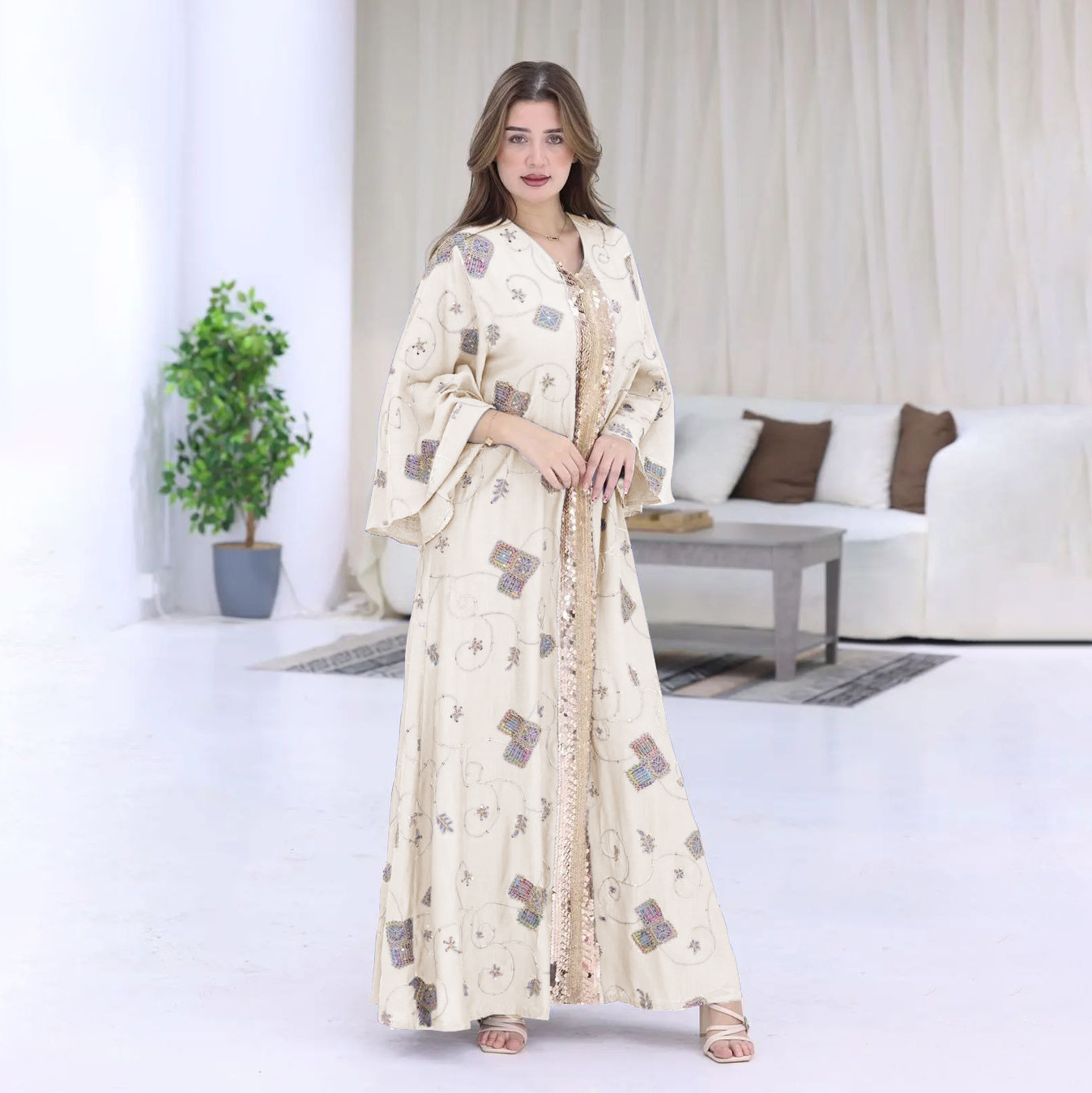2025 Eid Ramadan Muslim Dress  - огляд і ціна Embroidery Kebaya