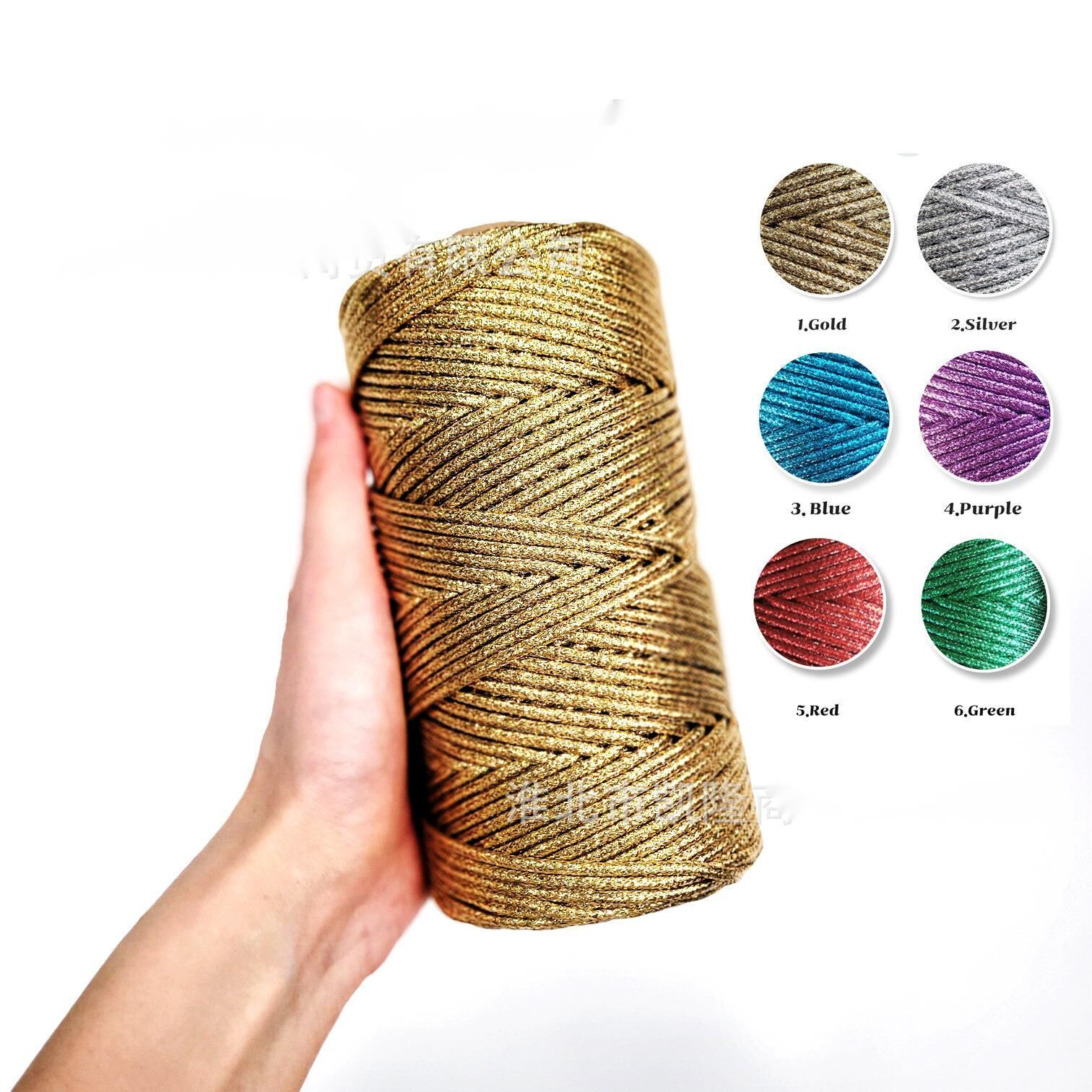 Shiny Metallic Braided Cord 3m - огляд і ціна Embroidery Machine China