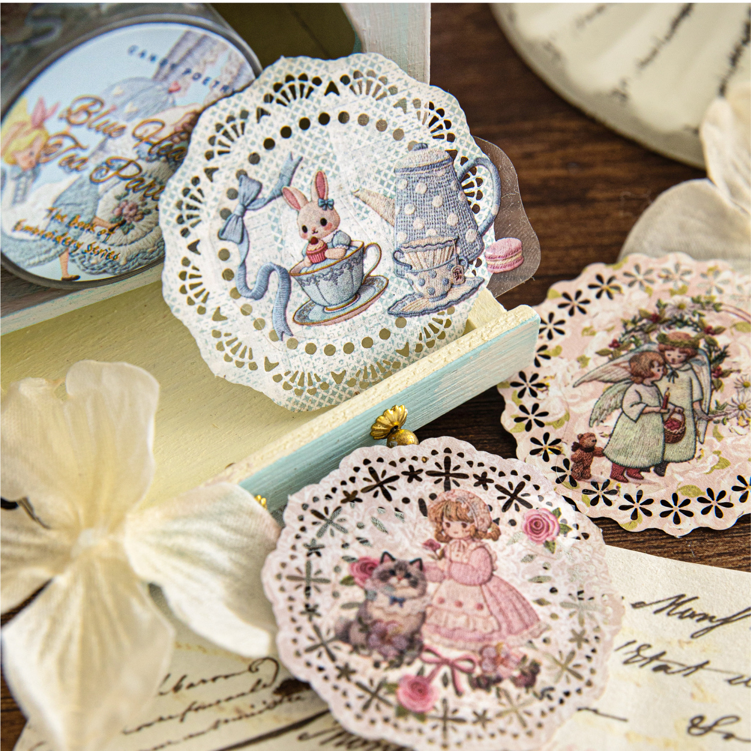 1pcs/1lot Decorative Adhesive  - огляд і ціна Embroidery Journal Book