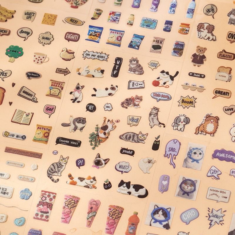 Simulated Embroidery Sticker B - огляд і ціна Embroidery Journal Book