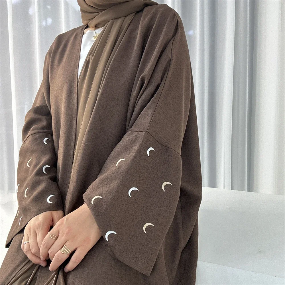 Open Abaya Muslim Dress Women  - огляд і ціна Embroidery Kebaya