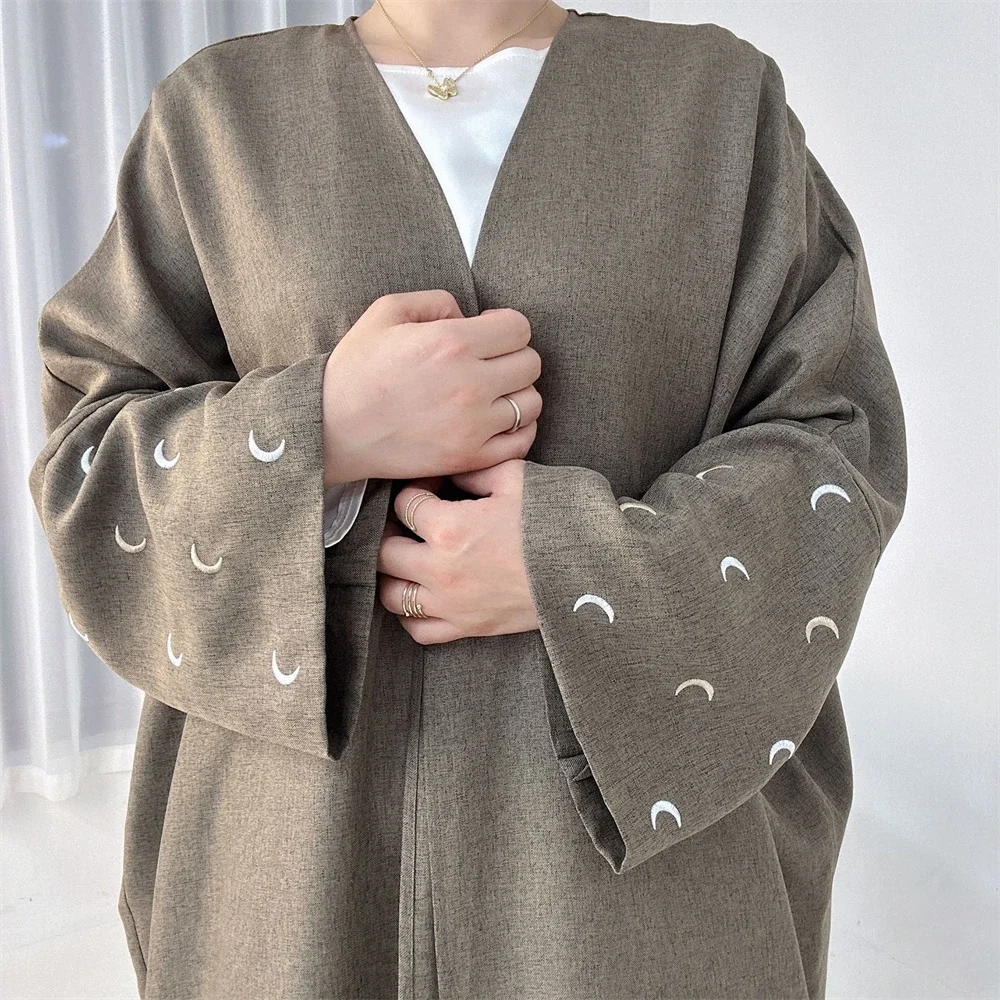 Open Abaya Muslim Dress Women  - огляд і ціна Embroidery Kebaya
