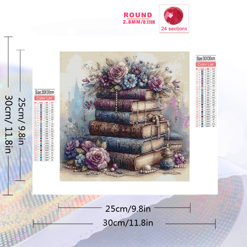 Evershine 5D Diamond Painting  - огляд і ціна Embroidery Journal Book