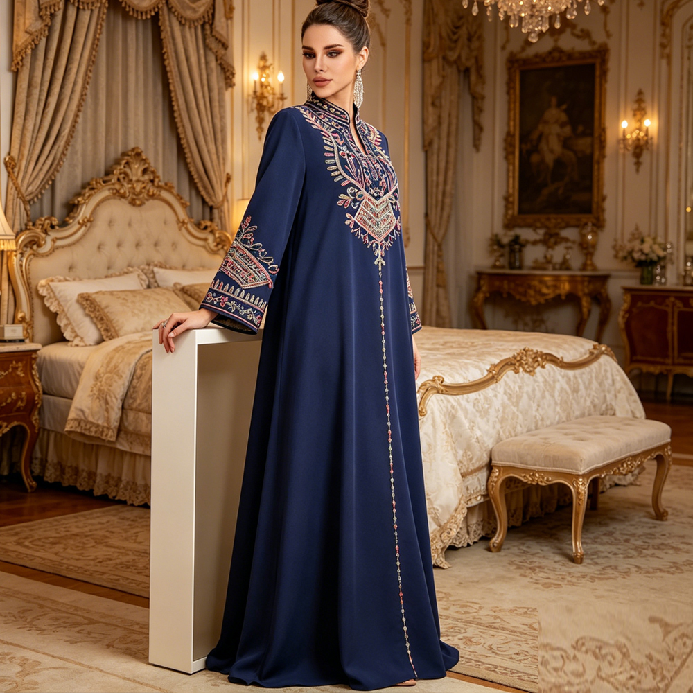 Femme Musulmane Vestidos Jalab - огляд і ціна Embroidery Kebaya