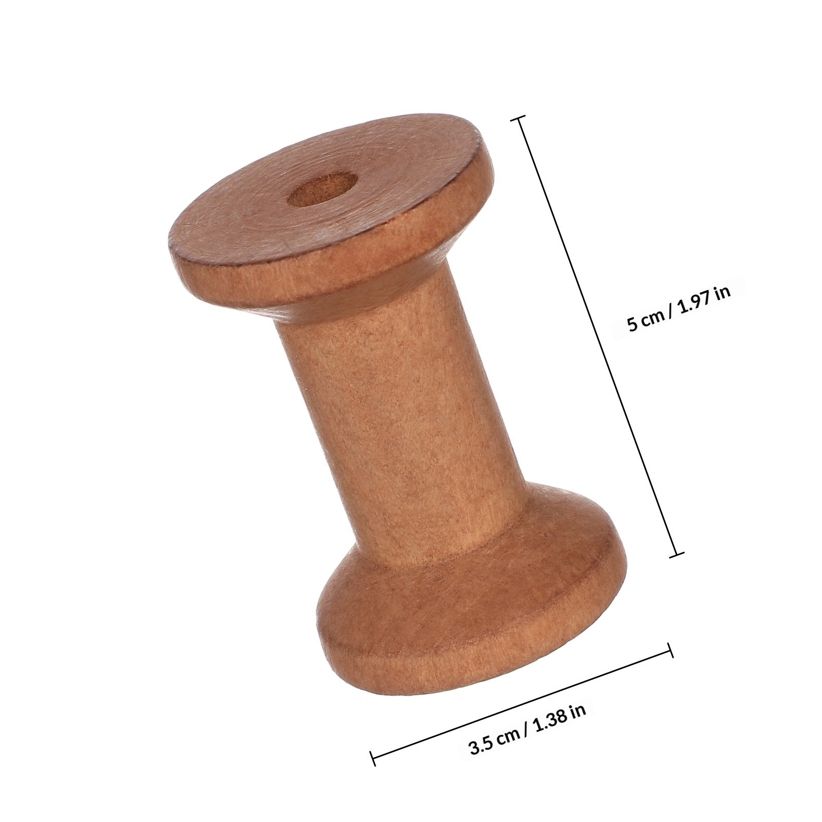20Pcs Empty Wood Spools Thread - огляд і ціна Embroidery Thread