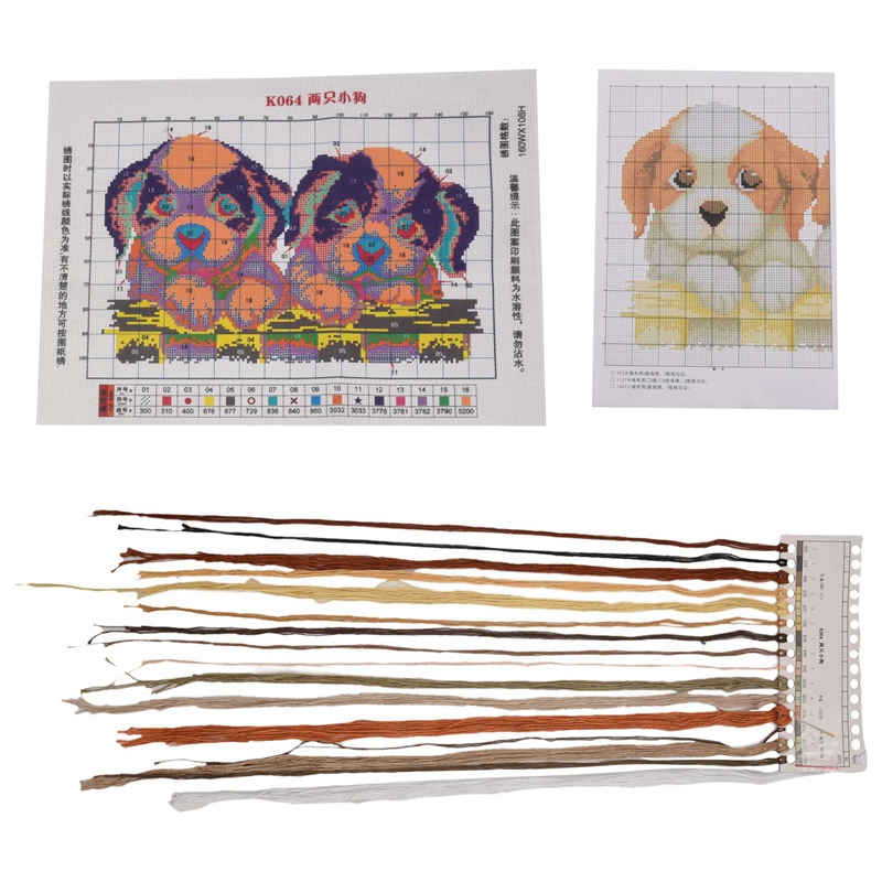 DIY Hand Knitting Print Set Em - огляд і ціна Embroidery Set