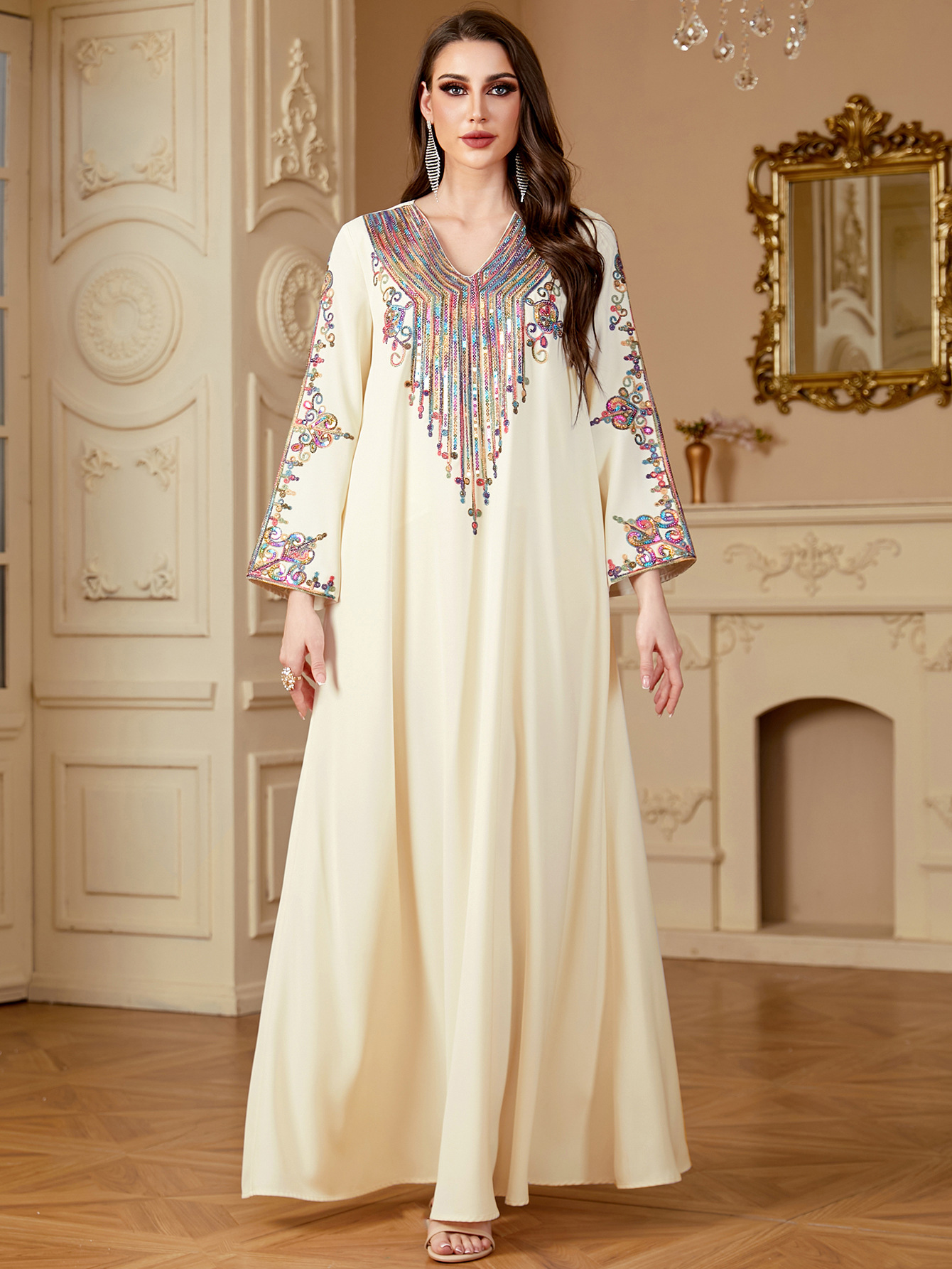 Eid Women Dress Embridery Musl - огляд і ціна Embroidery Arabic
