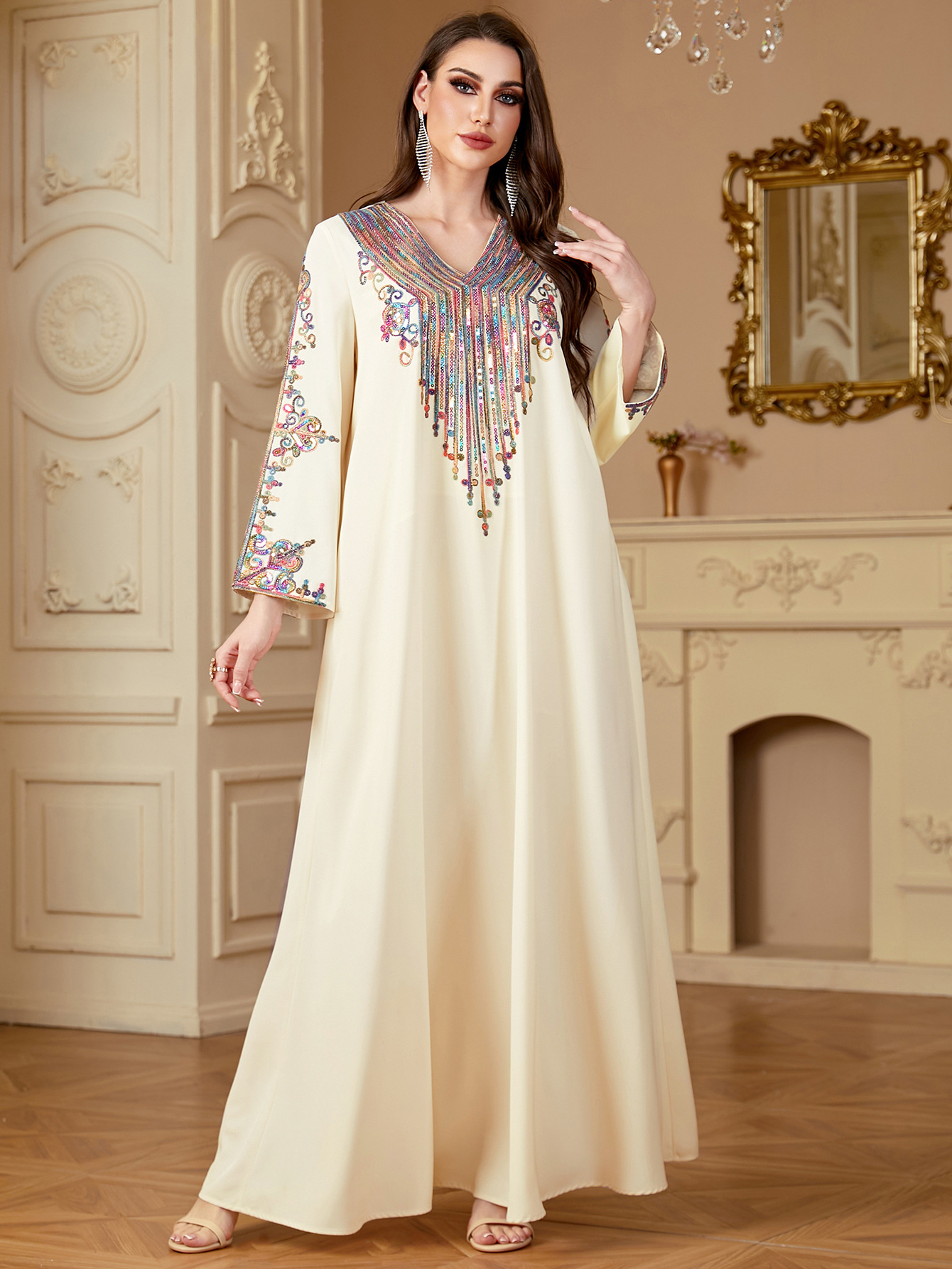 Eid Women Dress Embridery Musl - огляд і ціна Embroidery Arabic
