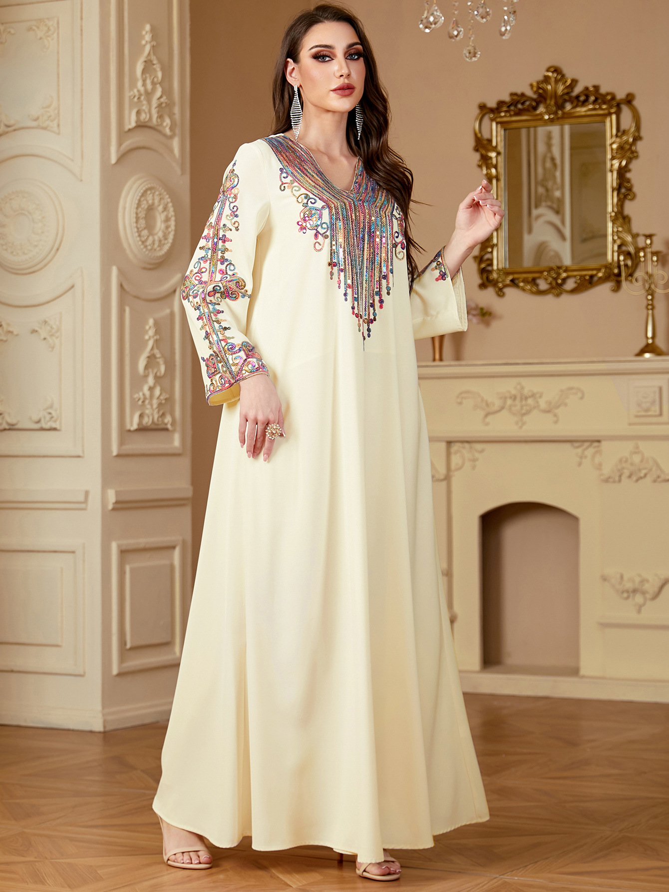 Eid Women Dress Embridery Musl - огляд і ціна Embroidery Arabic