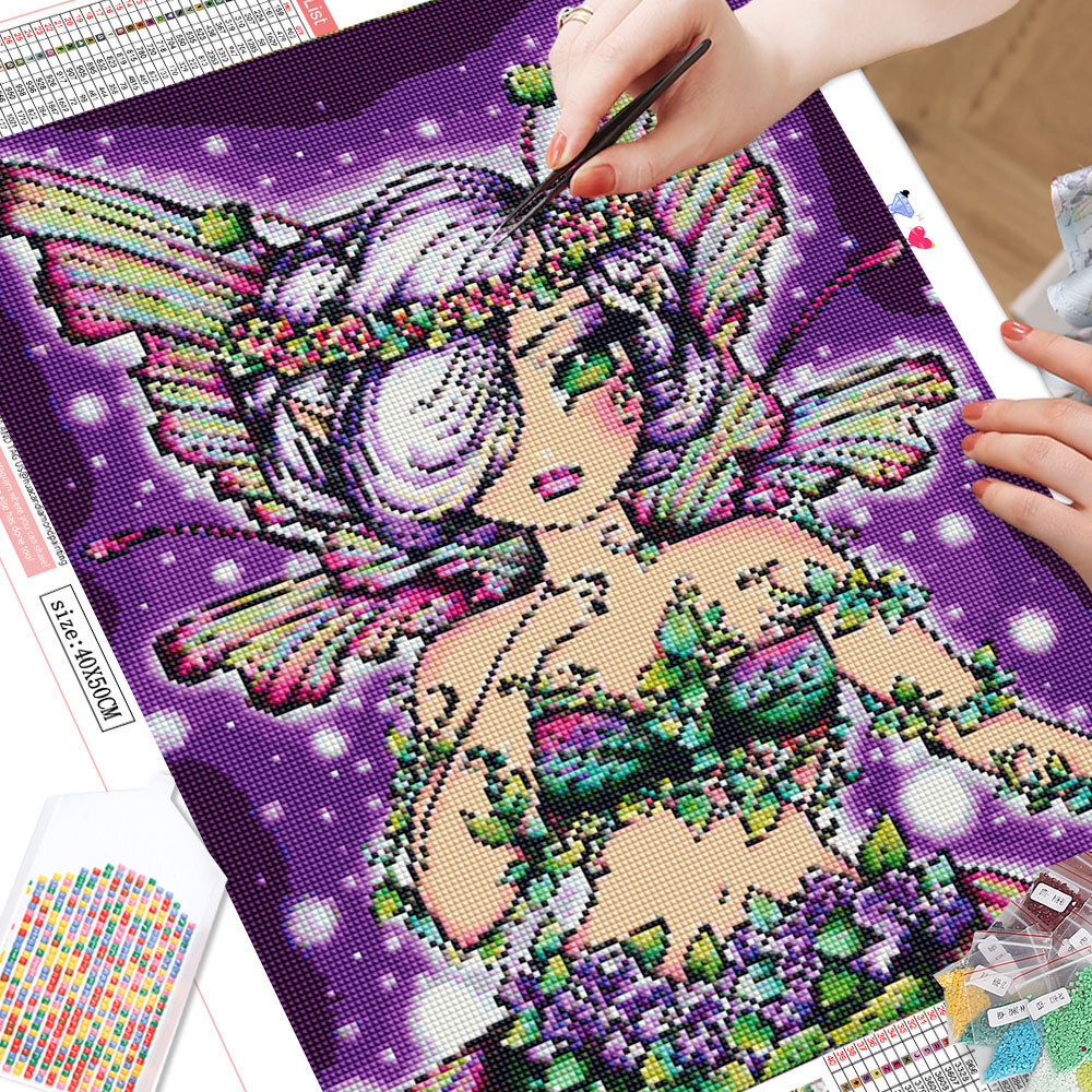 Frameless, 5D Portrait Diamond - огляд і ціна Embroidery Wall Art