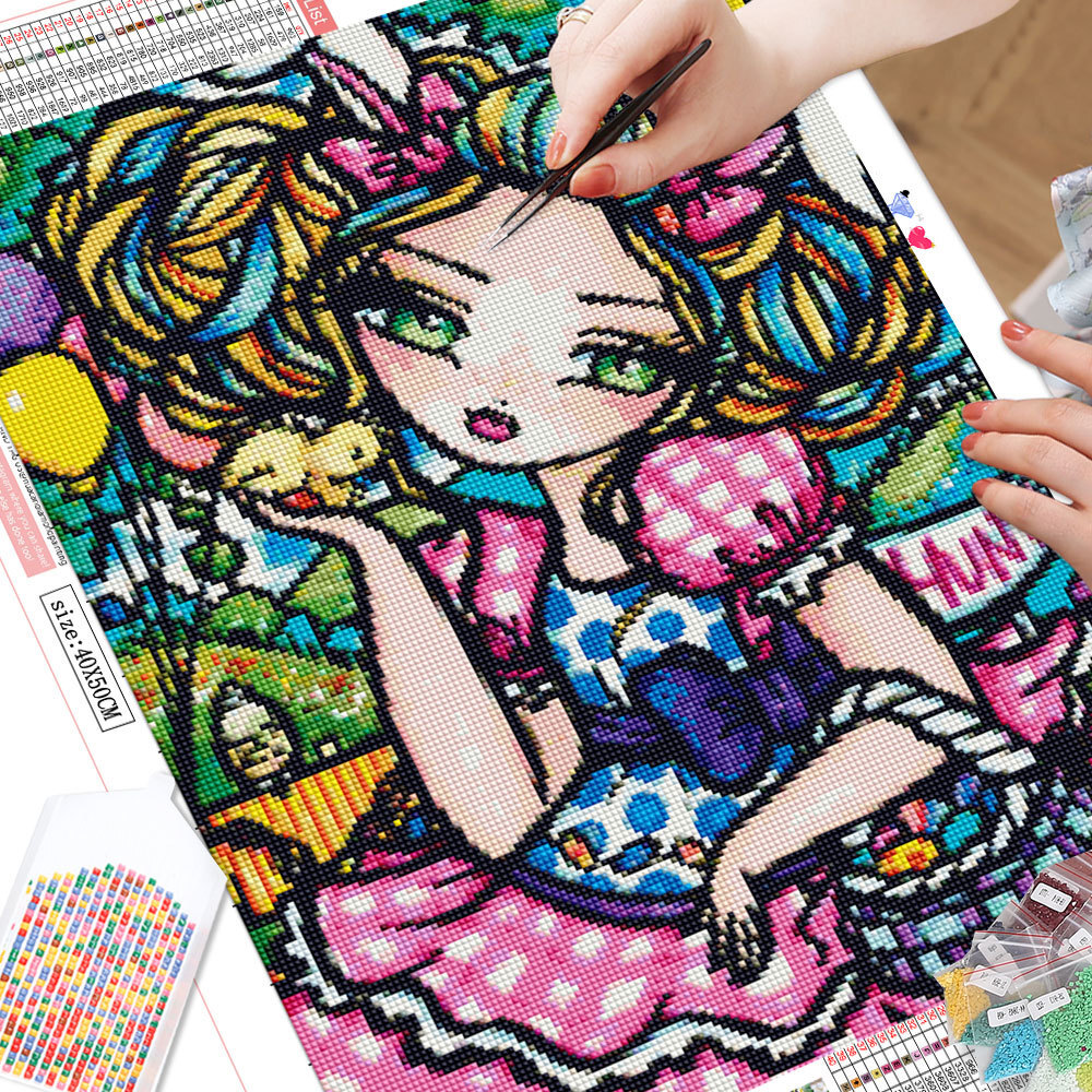 Frameless, 5D Portrait Diamond - огляд і ціна Embroidery Wall Art