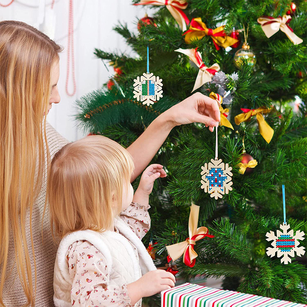 Cross Stitch Hanging Pendant G - огляд і ціна Embroidery Xmas Tree