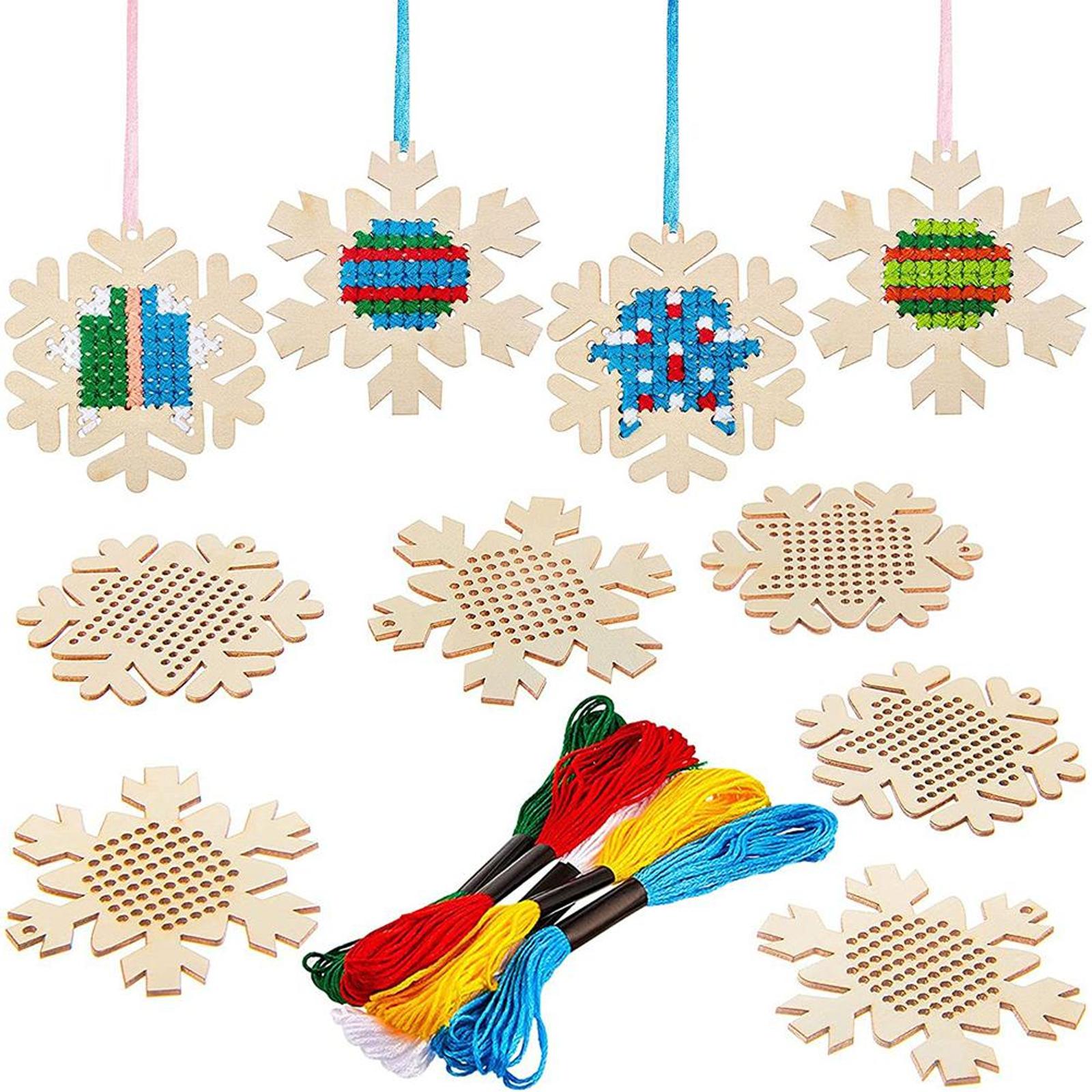 Cross Stitch Hanging Pendant G - огляд і ціна Embroidery Xmas Tree